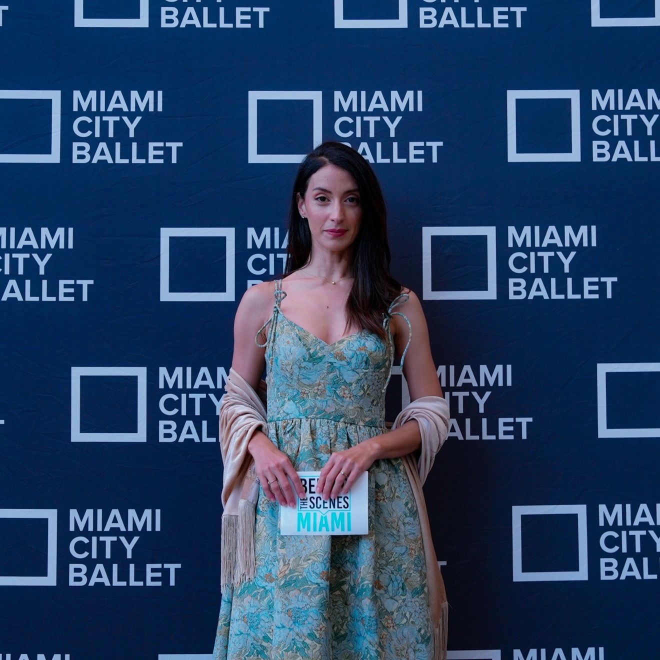 Yelain Santoyo, our host and co-founder, on duty at the Miami City Ballet.