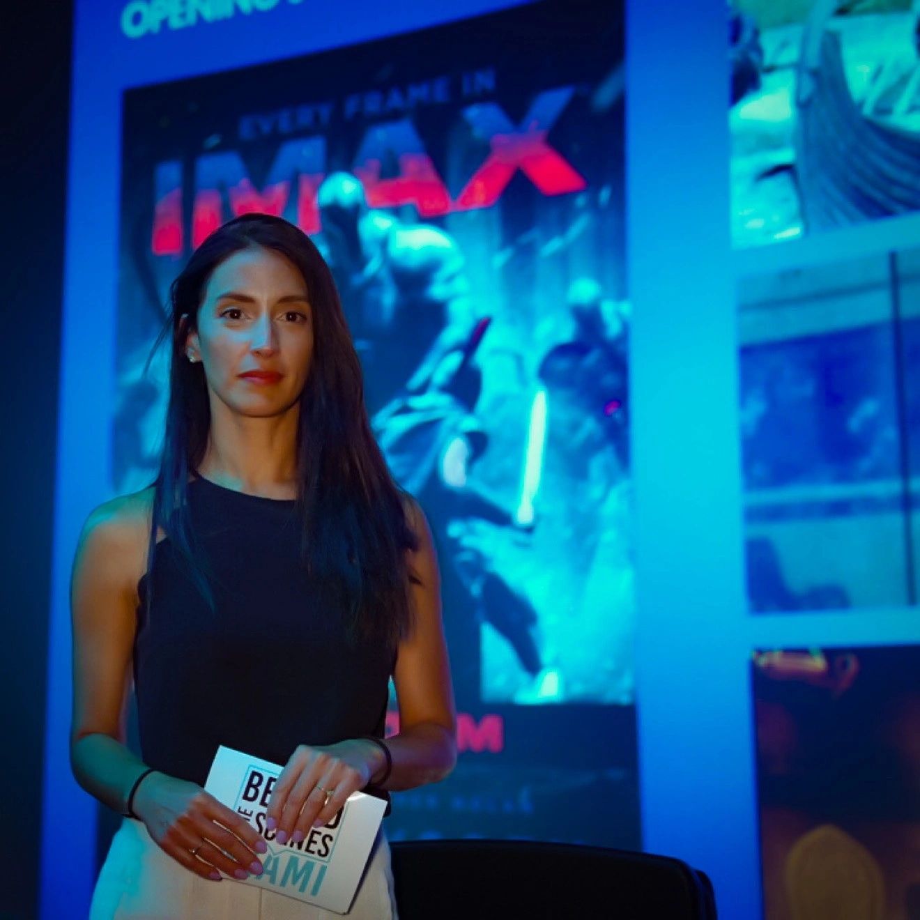 Yelain Santoyo goes behind the scenes at the IMAX.